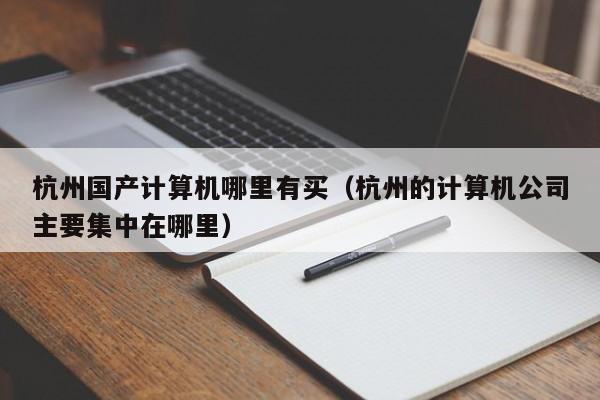 杭州国产计算机哪里有买（杭州的计算机公司主要集中在哪里）
