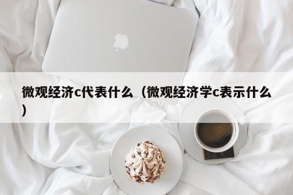 微观经济c代表什么（微观经济学c表示什么）